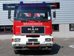 MAN 33.372 6x6 - 14TM Kraan, Crane, Kran - Haakarm, Hooklift, Abrolkipper - Big Axle - BB TT 4838-A