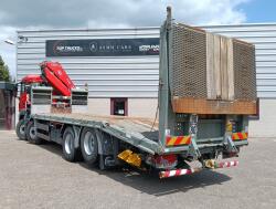 MAN TGS 35.360 8x2 - Fassi 23TM Kraan, Machine transporter, Oprijwagen, afsleepwagen 6.2T. lier TT 4849