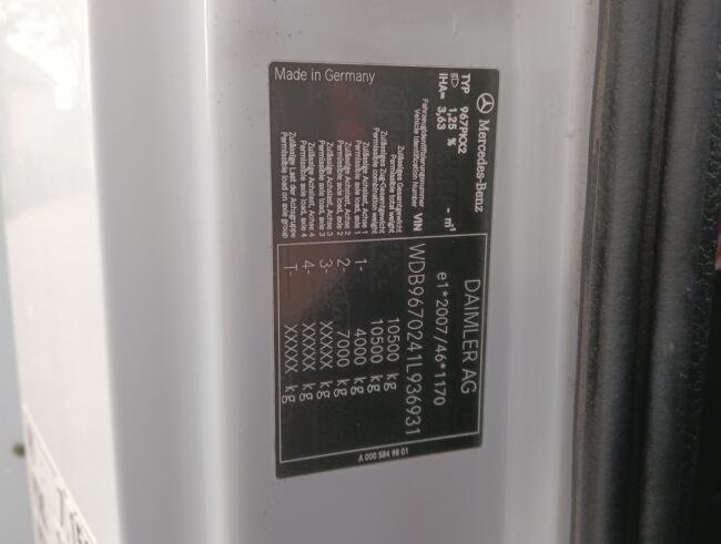 Mercedes-Benz Atego 1023 Kipper, 2 compartimenten, Airco TT 4869