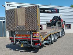 MAN TGS 35.360 8x2 - Hiab 22TM Kraan, Machine transporter, Oprijwagen, afsleepwagen 6.7T. lier TT 4933