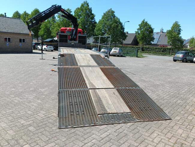 MAN TGS 35.360 8x2 - Hiab 22TM Kraan, Machine transporter, Oprijwagen, afsleepwagen 6.7T. lier TT 4933
