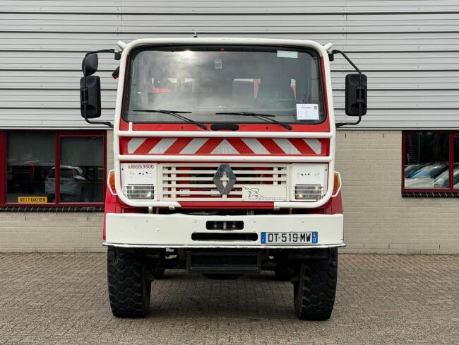 Renault M 210 Midliner 4x4 - 3.500 ltr watertank -Brandweer -Feuerwehr -Fire brigade -Telma Brake  - Expeditie - Camper  - Rolbeugel TT 4994