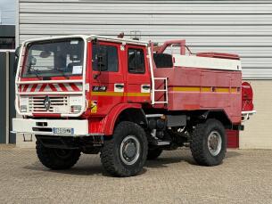 Renault M 210 Midliner 4x4 - 3.500 ltr watertank -Brandweer -Feuerwehr -Fire brigade -Telma Brake  - Expeditie - Camper  - Rolbeugel TT 4994