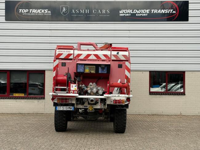 Renault M 210 Midliner 4x4 - 3.500 ltr watertank -Brandweer -Feuerwehr -Fire brigade -Telma Brake  - Expeditie - Camper  - Rolbeugel TT 4994