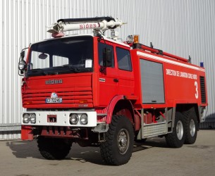 Renault Thomas Sides VMA 68 6x6 Foam Crash-tender, Airport, Flughaven, Feuerwehr, Fire truck, Brandweerwagen TT 3273