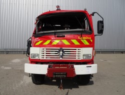 Renault M180 Midliner 4x4  fire brigade - brandweer - watertank 2500 - Ongeval, Unfall, Accident!! TT 3708