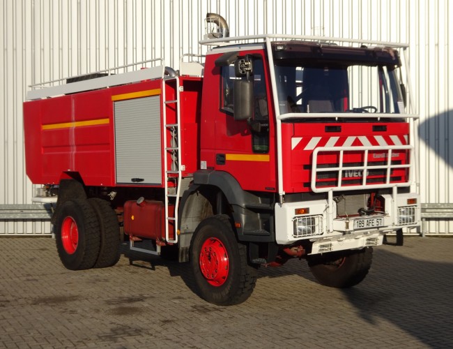 Iveco Eurotrakker 190E30 4X4 8.000 Ltr. Rosenbauer, 160 ltr. schuim, feuerwehr - fire brigade - brandweer, Pomp. TT 3699