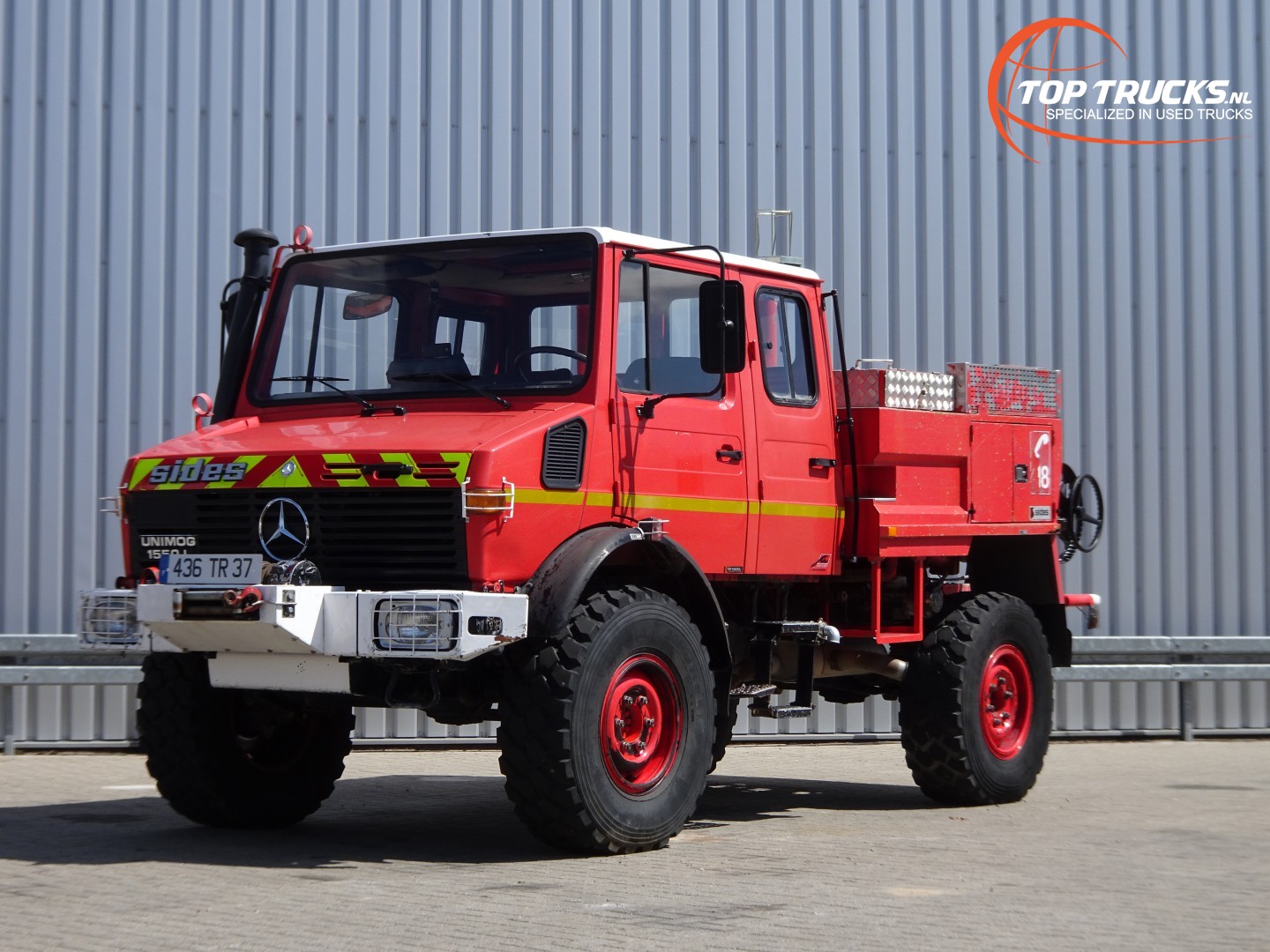 Mercedes Benz Unimog U 1550 L 4x4 Unimog U1550 L 437 Mercedes Benz Doppelkabine Sides Ccf00 Ltr Tt 30 Top Trucks