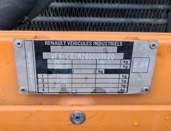 Renault G300 Manager 6x2 - Tank - Bitumen, Teer - Steeringaxle, Lenkachse - Spray - Twistlock TT 3935