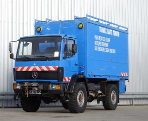 Mercedes-Benz 917 AK 4x4 - Expeditie - Camper - Werkplaats, Werkplatz, Servicetruck TT 4017