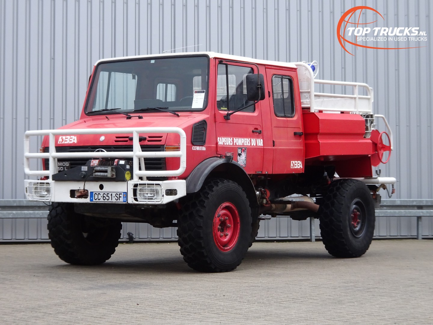 Mercedes Benz Unimog U 1550 L Brandweerwagen Top Trucks