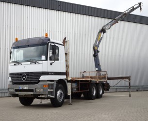 Mercedes-Benz 2640 Kraan 6x4 - MP 1 - Effer 17 TM Kraan, Crane, Kran, Grue - Airco, Manuel, BB TT 4060