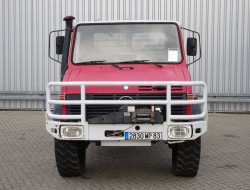Unimog U 1550 L 4x4 (437) Mercedes Benz, Doppelkabine, SIDES CCF2000 ltr. - Expeditievoertuig, Camper TT 4063