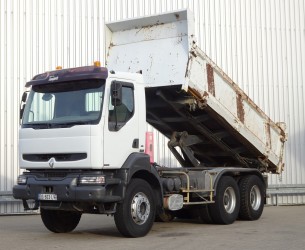 Renault Kerax 370 DCI 6x4 Kipper, Tipper - Manuel TT 4080