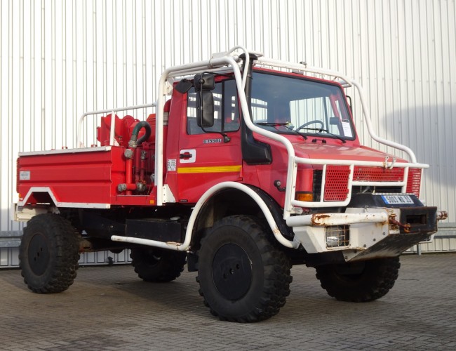 Mercedes-Benz Unimog 1550L37 4x4 Unimog U1550 L (437) Mercedes Benz,  SIDES CCF2000 ltr. - Expeditievoertuig, Camper TT 4085