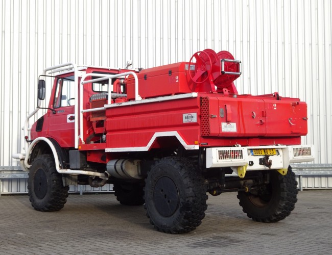 Mercedes-Benz Unimog 1550L37 4x4 Unimog U1550 L (437) Mercedes Benz,  SIDES CCF2000 ltr. - Expeditievoertuig, Camper TT 4085