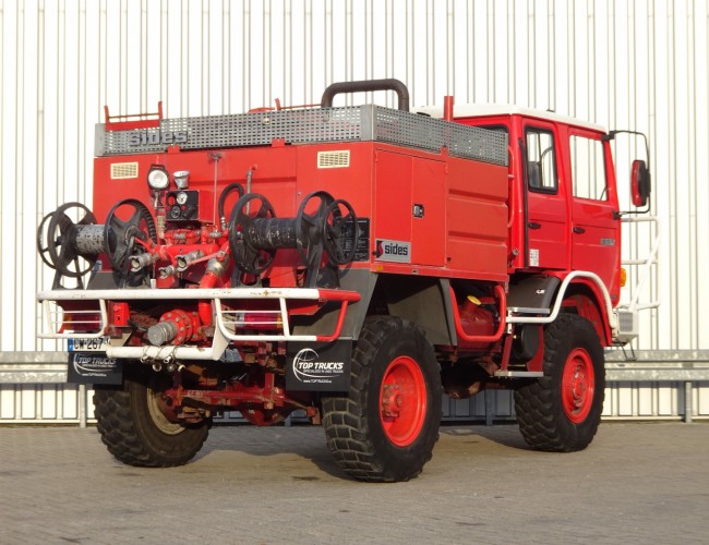 Renault 110 150 4x4 - Sides CCF 3000 ltr. - feuerwehr - fire brigade - brandweer - Lier, Winch, Winde - Expeditie TT 4090