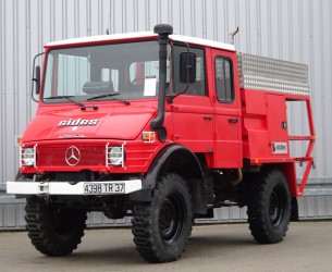 Mercedes-Benz Unimog U 650 L (407) 4x4 Unimog / Mercedes Benz, Doppelkabine, - Expeditievoertuig, Camper TT 4092