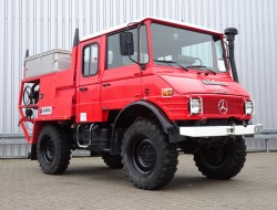 Mercedes-Benz Unimog U 650 L (407) 4x4 Unimog / Merz, Feuerwehr, Doppelkabine, 800 ltr- Expeditievoertuig, Campercedes Ben TT 4092