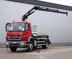 Mercedes-Benz Axor 1829 Hiab 14TM Kraan, Crane, Kran - Remote control - Euro 5 TT 4112