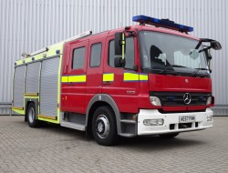Mercedes-Benz Atego 1325 RHD - Crewcab, Doppelcabine - 1.400 ltr watertank - Feuerwehr, Fire brigade, More in Stock!! TT 4121