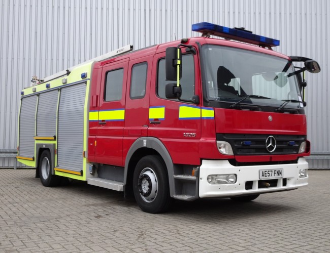 Mercedes-Benz Atego 1325 RHD - Crewcab, Doppelcabine - 1.400 ltr watertank - Feuerwehr, Fire brigade, More in Stock!! TT 4121