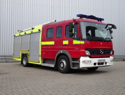 Mercedes-Benz Atego 1325 RHD - Crewcab, Doppelcabine - 1.400 ltr watertank - Feuerwehr, Fire brigade, More in Stock!! TT 4127