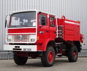 Renault M180 Midliner 4x4 - 3.600 ltr watertank - feuerwehr - fire brigade - brandweer  - Expeditie - Camper TT 4146