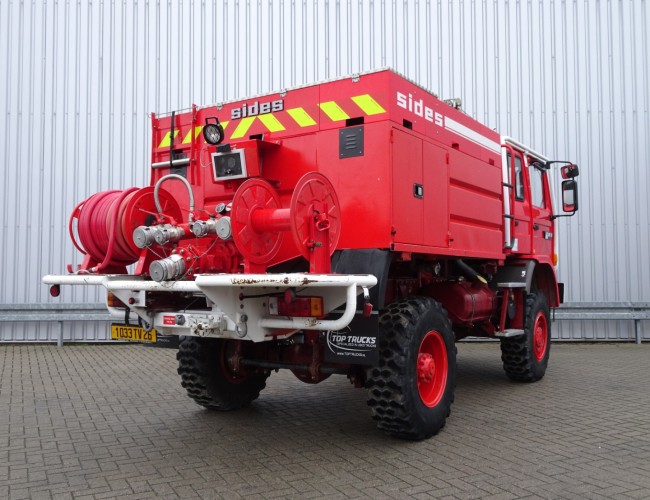Renault Midliner M180 4x4 - 4.400 ltr watertank - Doppelcabine, Crewcab - feuerwehr,fire brigade, brandweer - Expeditie - Camper TT 4152