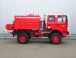 Renault Midliner M180 4x4 - 4.400 ltr watertank - Doppelcabine, Crewcab - feuerwehr,fire brigade, brandweer - Expeditie - Camper TT 4152