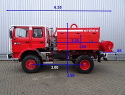 Renault Midliner M180 4x4 - 4.400 ltr watertank - Doppelcabine, Crewcab - feuerwehr,fire brigade, brandweer - Expeditie - Camper TT 4152