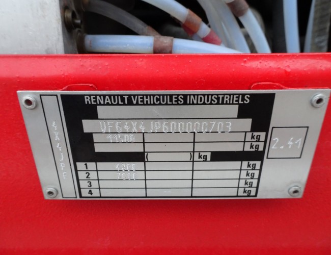 Renault Midliner M180 4x4 - 4.400 ltr watertank - Doppelcabine, Crewcab - feuerwehr,fire brigade, brandweer - Expeditie - Camper TT 4152