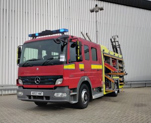 Mercedes-Benz Atego 1325 RHD - Crewcab, Doppelcabine - 1.400 ltr watertank - Feuerwehr, Fire brigade, More in Stock TT 4164