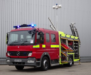Mercedes-Benz Atego 1325 RHD - Crewcab, Doppelcabine - 1.400 ltr watertank - Feuerwehr, Fire brigade, More in Stock!! TT 4167