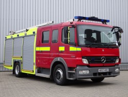 Mercedes-Benz Atego 1325 RHD - Crewcab, Doppelcabine - 1.400 ltr watertank - Feuerwehr, Fire brigade, More in Stock!! TT 4167