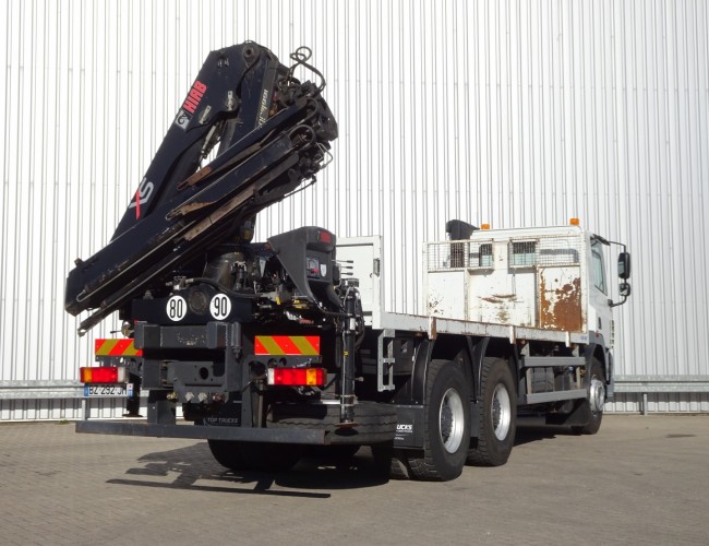 DAF FAT CF85.410 6x4 - 16TM HIAB Kraan, Crane, Kran, Grue - BB - Remote control TT 4193