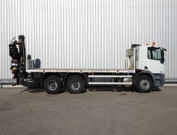 DAF FAT CF85.410 6x4 - 16TM HIAB Kraan, Crane, Kran, Grue - BB - Remote control TT 4193