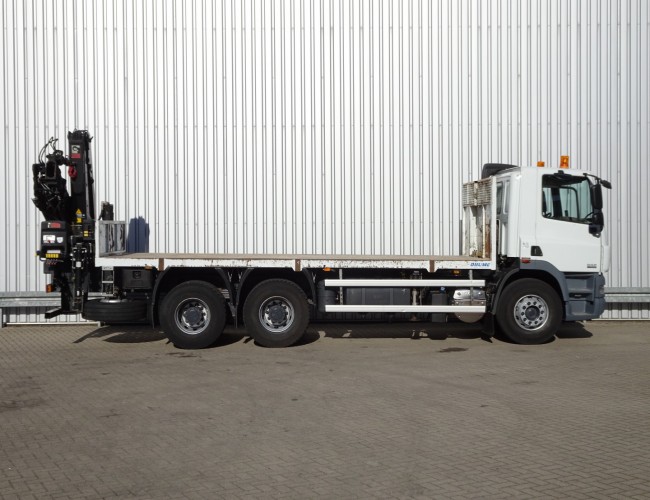 DAF FAT CF85.410 6x4 - 16TM HIAB Kraan, Crane, Kran, Grue - BB - Remote control TT 4193