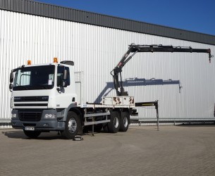 DAF FAT CF85.410 6x4 - 16TM HIAB Kraan, Crane, Kran, Grue - BB - Remote control TT 4193