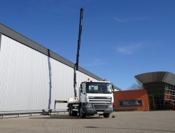 DAF FAT CF85.410 6x4 - 16TM HIAB Kraan, Crane, Kran, Grue - BB - Remote control TT 4193
