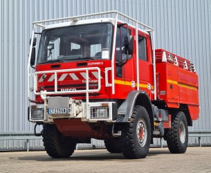Iveco Eurocargo Tector 140 E24 4X4 4.000 Ltr. Rosenbauer, feuerwehr - fire brigade - brandweer, Pomp. TT 4197