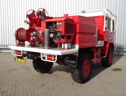 Iveco Unic 80.140 4x4 -Feuerwehr, Fire brigade -1.750 ltr watertank - 3t. Lier, Wich, Winde -, Expeditie, Camper TT 4206