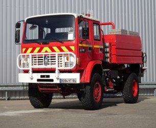 Renault Midliner M180 4x4 -Feuerwehr, Fire brigade -4.000 ltr watertank - Expeditie, Camper TT 4221