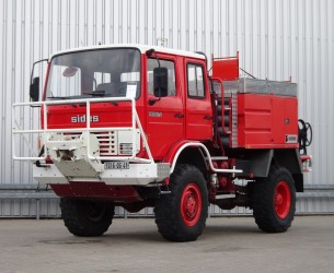 Renault 110 150 4x4 -Feuerwehr, Fire brigade -3.000 ltr watertank - 5t. Lier, Wich, Winde -, Expeditie, Camper TT 4223
