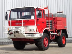 Renault 110-150 4x4 -Feuerwehr, Fire brigade -3.000 ltr watertank - 5t. Lier, Wich, Winde -, Expeditie, Camper TT 4225