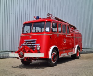 DAF A1100 Oldtimer, Museum - Brandweer, fire, feuerwehr - Voorbouwpomp TT 4232