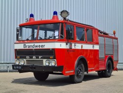 DAF G 1600 DF 325 Oldtimer, Museum - Kronenburg Brandweer, fire, feuerwehr - 1.200 ltr. Watertank TT 4233
