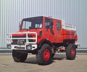 Mercedes-Benz Unimog 1550 L 4x4 Unimog 1550 L (437) Doppelkabine, CCF2000 ltr. - Expeditievoertuig, Camper, Winch TT 4271