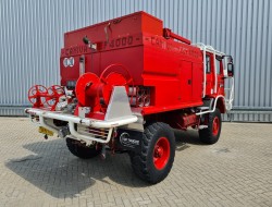 Renault Midliner M180 4x4 -Feuerwehr, Fire brigade -3.500 ltr watertank - Expeditie, Camper - 5,4 t. Lier, Winch TT 4278