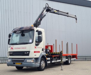 DAF FA LF 45.220 Hiab 9TM Kraan, Crane, Kran, Grue - NL Truck - Euro 5 TT 4302